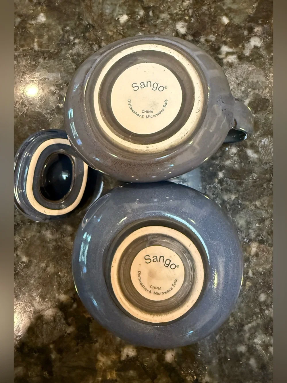 Coffee creamer/sugar set
